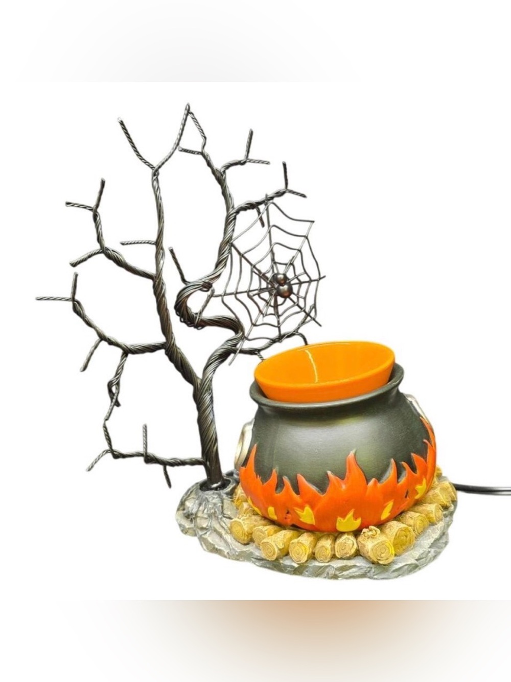 Scentsy 2016 Hocus Pocus Wax Warmer Witches Cauldron Halloween Spooky Retired
